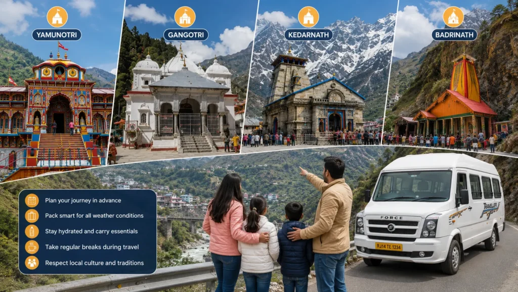 Chardham Family Tour from Jaipur