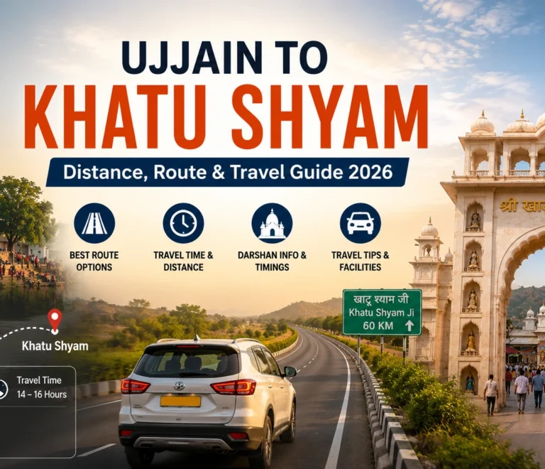 Ujjain to Khatu Shyam Distance
