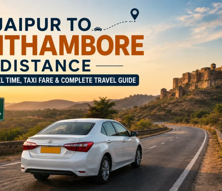 Jaipur to Ranthambore Distance