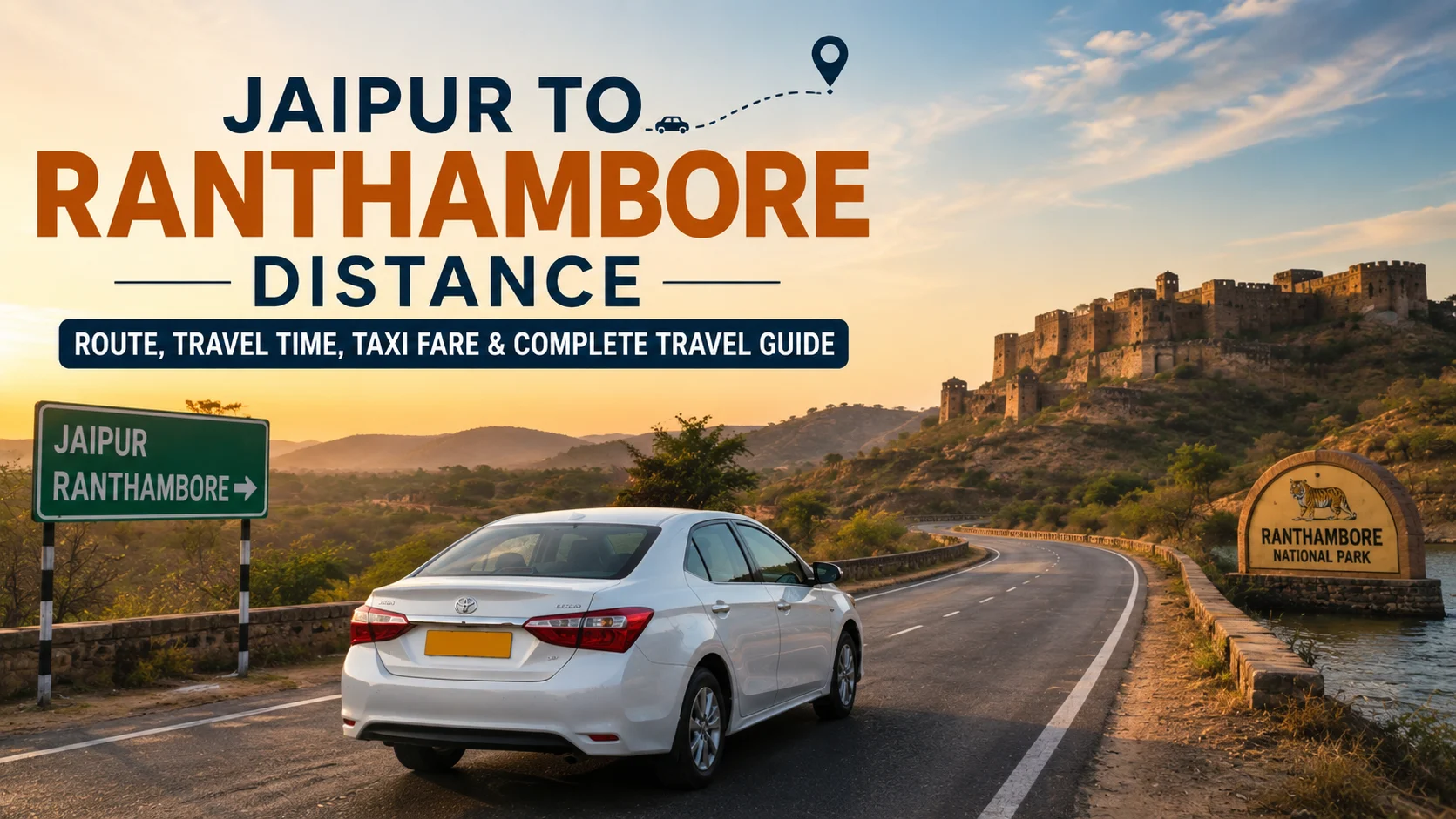 Jaipur to Ranthambore Distance